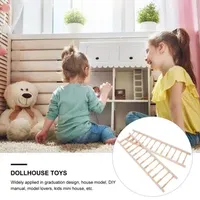 House Handrail Dollhouse Miniature Decors Handrails Furniture Toys Childrens