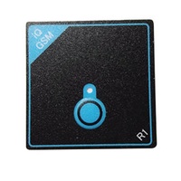 Custom Lexan Overlay intelligent tactile switch with embossed membrane button