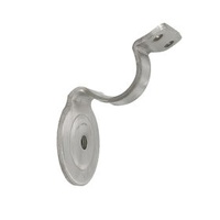 OEM Customized Stamped Handrail Bracket, Aluminum Anodized