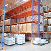 CE Certification Tire Industrial Warehouse Storage Steel Beam Metal Heavy Duty Shelving Units Pallet Racks