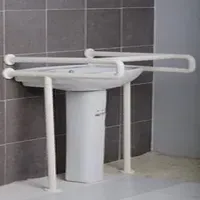 Toilet Stainless Steel and Nylon Handrail Wy- 17
