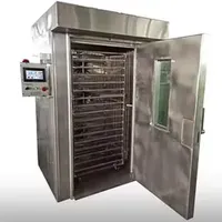 Industrial Bakery 32 64 Bandejas Equipment Tray Rotary Bread Pastry Cake Baking Bakery Convection Oven Machine for Sale