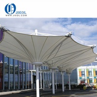 Waterproof PVDF Membrane Tensile Membrane with Steel Structure