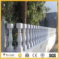 High Quality Grey Granite Baluster Handrail for Home/Outside Construction