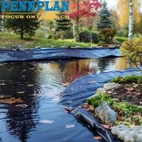 EPDM Pond Liner Waterproof Membrane Used in Landscape