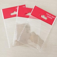 Aseptic Custom Printed Self Seal Header Plastic Bag BOPP PP PET Plastic Clear Poly Bag For Balloon Packing With Fish Bag