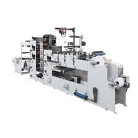 Factory 4 color flexo printing machine paper bopp film label flexo printer 6 color flexo printing machine
