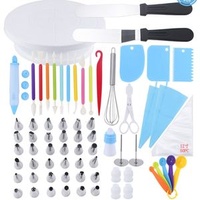 66Pcs Baking Pastry Cake Tools Accessories Reposteria Cake Decorating Supplies Kit Set