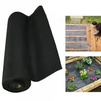 Other Garden Tools 1x20m Ground Cover Breathable Fabric Membrane Weed Control Landscape Mulch Heavy Duty against UV Easy To Infiltrate Tool 230422