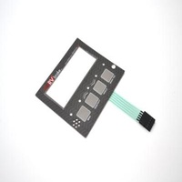 Waterproof 4 Metal Dome Tactile Membrane Keyboard For Electronic Components