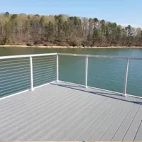 Steel Cable Guardrail / Stainless Steel Wire Guardrail