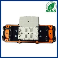 Vertical Type 48cores 4ports Optica Fiber Splice Enclosures with Splice Tray