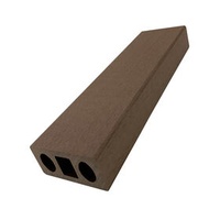 Railing - (80*40) - (anti-corrosion railing tube for guardrail / fence) - Wood + PP composite (WPC)