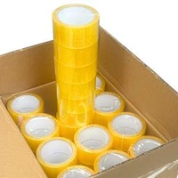Factory Packing OPP Transparent BOPP Sticky Shipping Box Package Clear Adhesive Tape