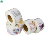 Nail 10ml Shiny Silver Bopp Waterproof Bottle Printing Lip Balm Factory Eco-friendly Cosmetics Adhesive Label