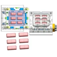 Rectangle Plastic Food Box Moulding Mold Pastry Jar Cupcake Container Injection Mould