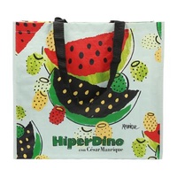 Eco-friendly Bopp Laminated Bag Logo Printed PP Woven Bag Manufacturers Custom Gift Bag