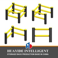 Building Post Anti-Collision Guardrails Warehouse Safety Barrier Traffic Guardrails