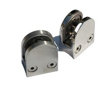 Wall Mounted Handrails And Clamp Frameless Glass Rails Fence Spigot Clamp