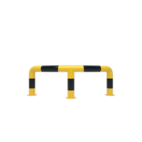 Modern Anti Collision Fire Hydrant Guardrail Right-angle Special Shaped Reflective Isolation Metal Workshop Heat Treated Wood