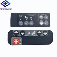 Fashion Design PVC Membrane Foil for Control Panel Sticker