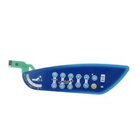 Customized Embossed button Flexible film keyboard membrane panel manufacture