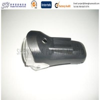 Custom LED Torch Light Plastic Enclosures with Transparent Light Cover