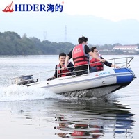 PVC Boat Rigid Inflatable Boat Guardrail Kayak Inflatable Fishing Boats