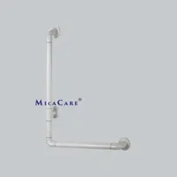 Wall Mounted Textured Surface Safety Handrail with Anti-Slip Particles for Elderly