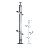 Universal Customized Size Carbon Steel Colors Stair Handrails Porch Handrails Stainless Steel Balcony Railing