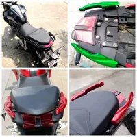 Motorcycle Modified Accessories Tail Handrail CNC Aluminium Alloy for Honda CB190R CBF190R Rear Wing Rack Rear Handrail