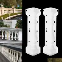 Tile Flooring Accessories 60X14Cm Roman Column Mold Balcony Garden Pool Fence Cement Railing Plaster Concrete Guardrail Building 24 Dhjb5