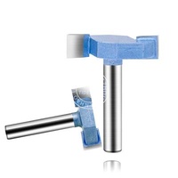 TIDEWAY LC1602 Tungsten Cobalt Alloy Router Bit "T"" Type Slotting Bit Tools Hardware Woodworking Tools Casting Handrail Milling Cutter"