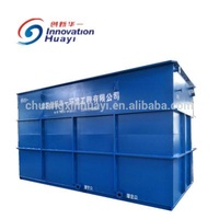 Hotels compact MBR membrane bioreactor for industrial waste water treaatment