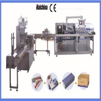 Horizontal Food Flow Pack Machinery Dual Frequency With PVC / BOPP High Speed