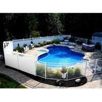 Easily Assembled Portable Pool Safety Guardrail Wire Farm Corrugated Zinc Fence Fencing Panels Aluminum Removable