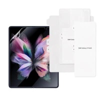 Membrane Factory Abundance Shatterproof Stock Curved Full Coverage Hydrogel Screen Protector Shatterproof Membrane TPU Soft Film For Samsung Galaxy Z Fold 3