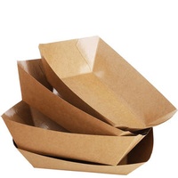 Disposable Kraft Paper Tray Baking Item for Pastry and Cake