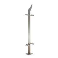Contemporary Stainless Steel Handrails & Railing Posts 304 Material Cable Balustrade for Stairs Decks Walls Outdoor Applications