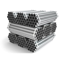 Erw welded pipe hot galvanized steel tube for handrails / fence /scaffold