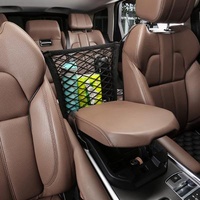 Practical Car Cell Phone Bag Storage Net Bag For Car Bed Safety Guardrail Kids Luggage Bag Car Accessories Net Interior Organizer