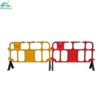 Pedestrian Crowd Control Plastic Guardrail