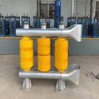 EVA Highway Roller Guardrail Barrier Anti Crash Guardrail Traffic Safety Rolling Systems Guardrail Road Roller Barrier