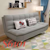 (Other) Adjustable Handrail American Style Sofa Bed Living Room Furniture Fabric Two Seat Sofas Functional Cum Bed