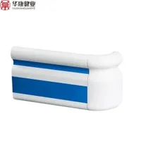 China Manufacturer Plastic Guard Rail PVC Railing Hospital Corridor Medical Handrail
