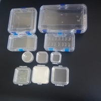 Recyclable Plastic Dental Crown Box With A Film Dental Membranes Box Clear Veneer Membrane Box
