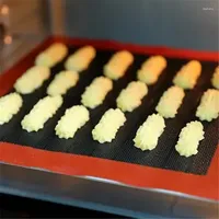 Baking Tools Paper Reusable Non Stick Pad Bakeware Silicone Mat High Temperature Resistant Sheet Pastry Kitchen Oven Accessories