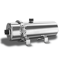 PVDF Ultrafiltration Membrane Water Filter System 0.01 Micron Stainless Steel Whole House Washable UF PVDF Filter
