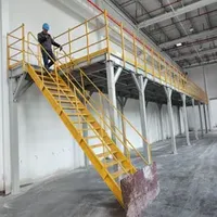 Industrial Racks Warehouse Storage Rack Second Floor Mezzanine Heavy Duty Steel Mezzanine Floor for Space-Maximizing Warehouse Storage Solutions