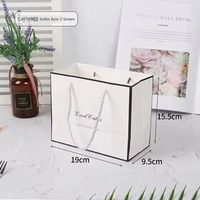 Custom cake Box Bags Clear Window Trifle Dessert Snack Pastry Packing Boxes with Lid Marble Take Away